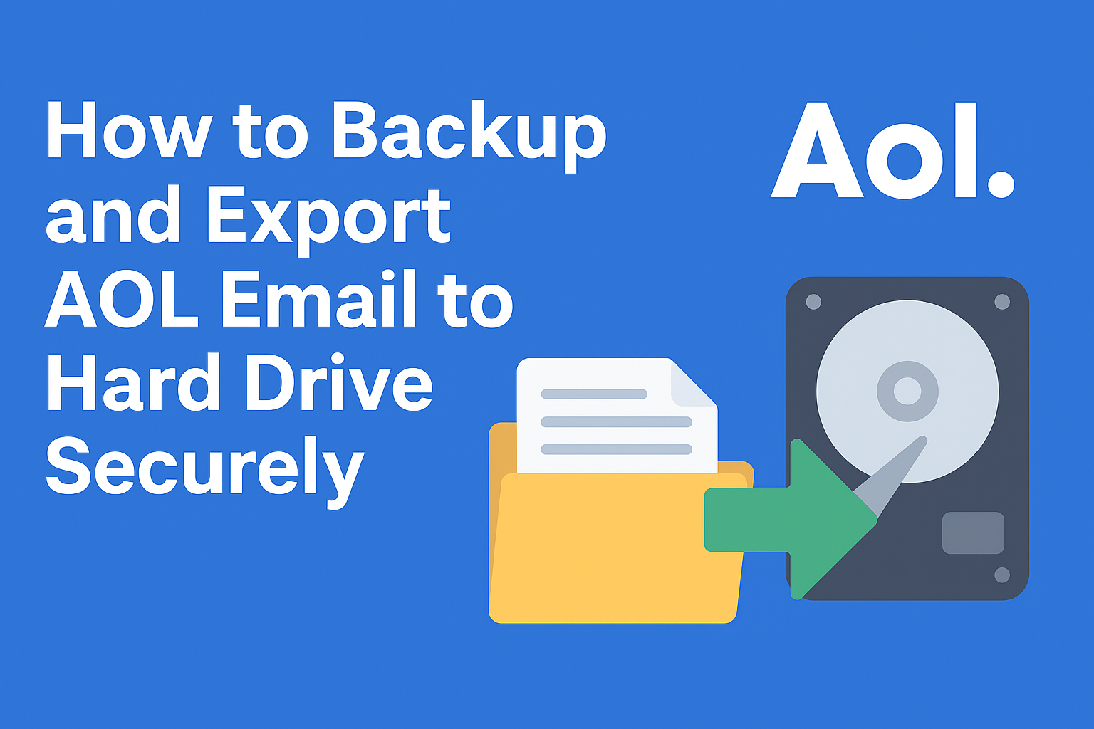 export aol email to hard drive