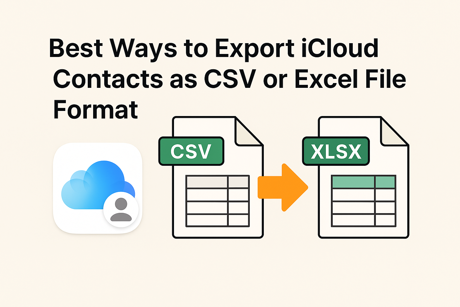 export icloud contacts as csv