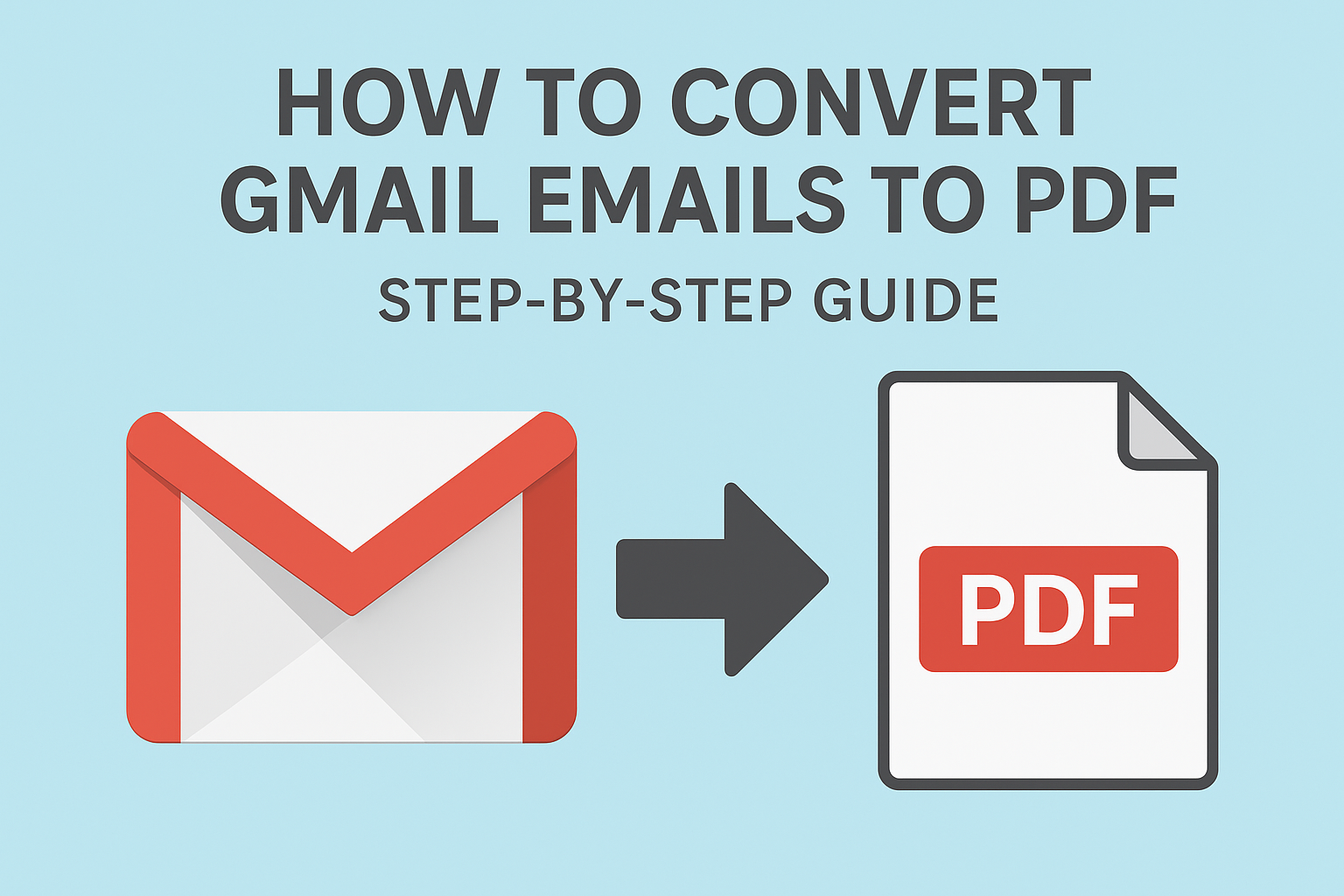 export Gmail emails to PDF