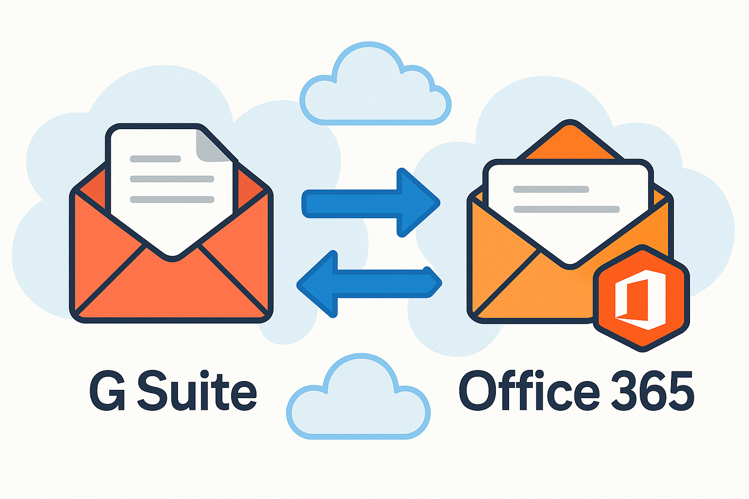 migrate G Suite email to Office 365