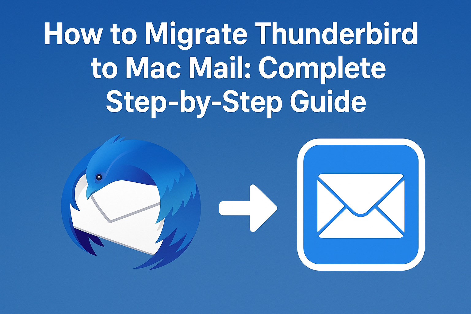 Thunderbird to Mac Mail Migration