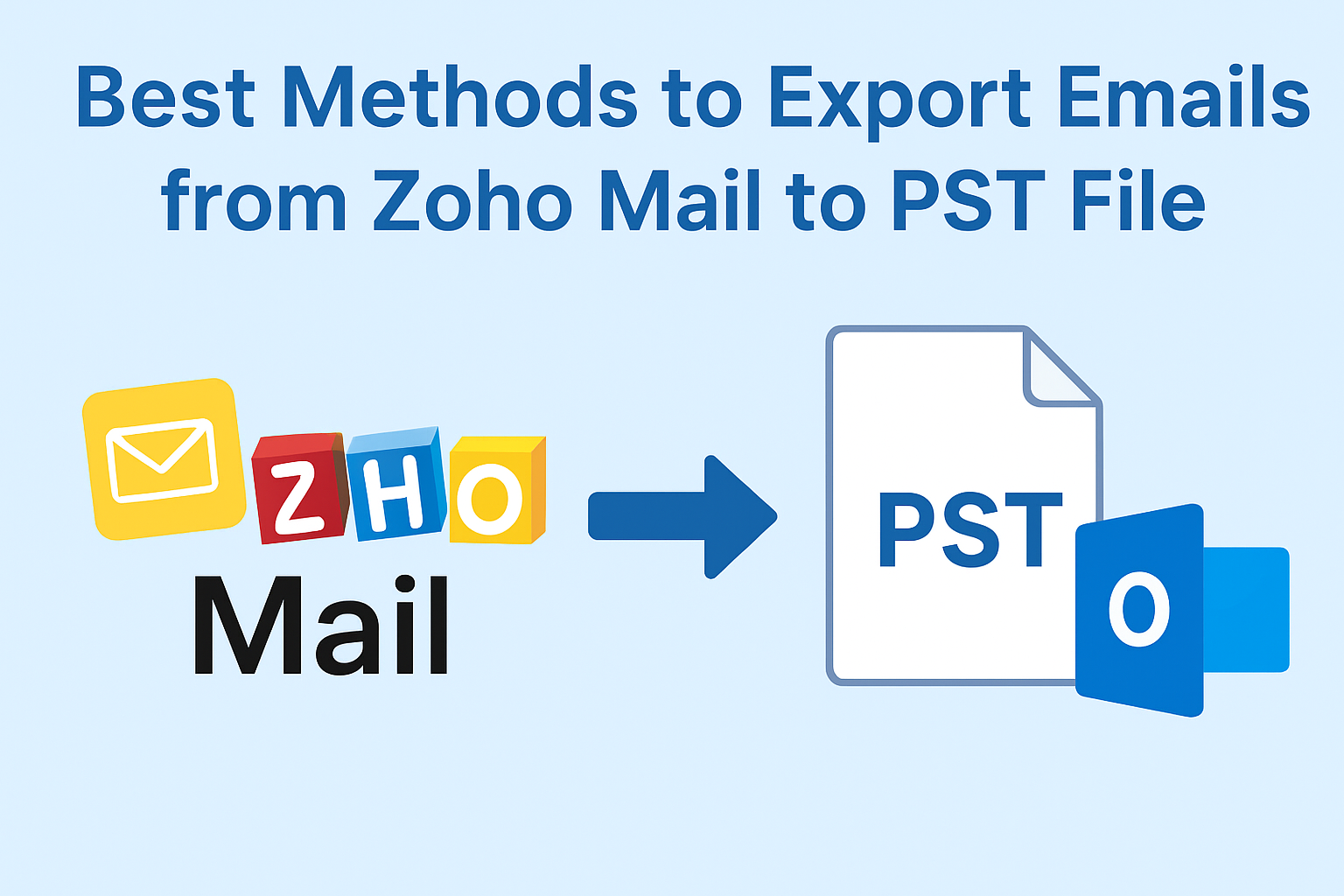 Export Zoho Mail to PST Guide