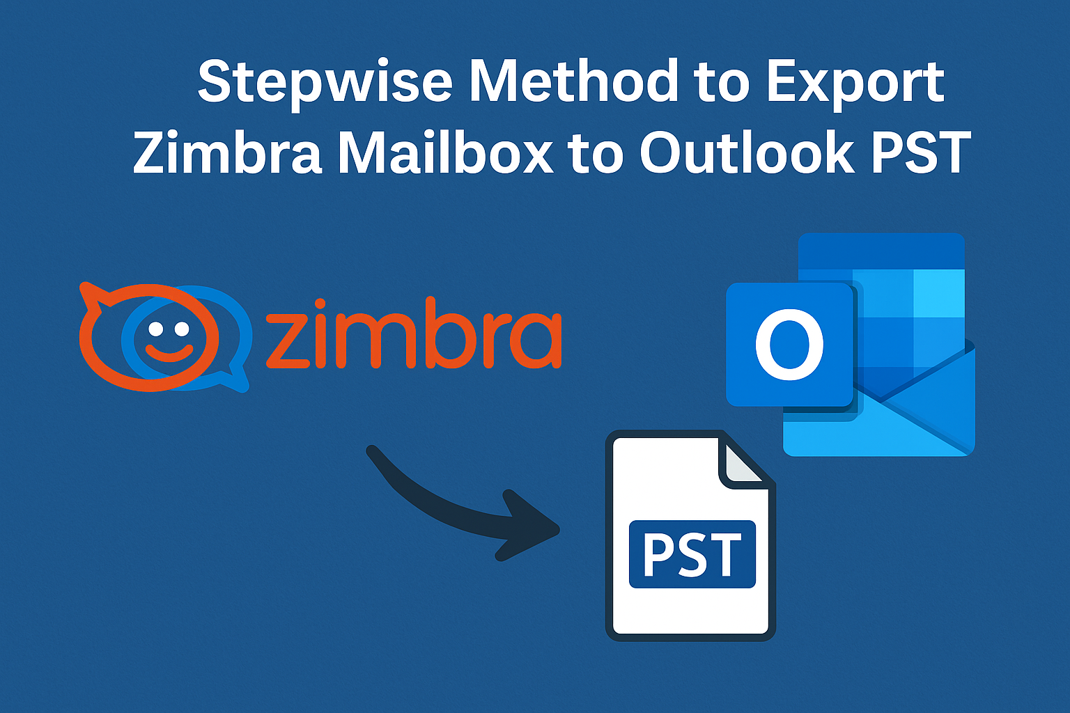 Exporting Zimbra to Outlook PST