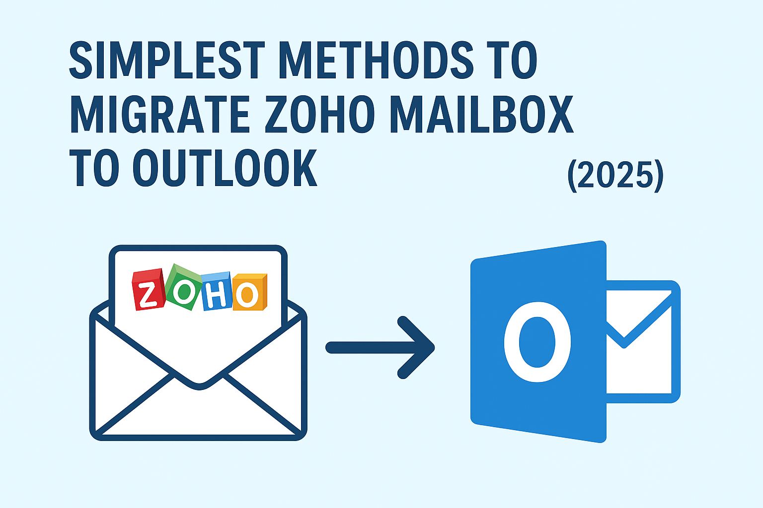 Simplified Zoho Mail to Outlook Migration